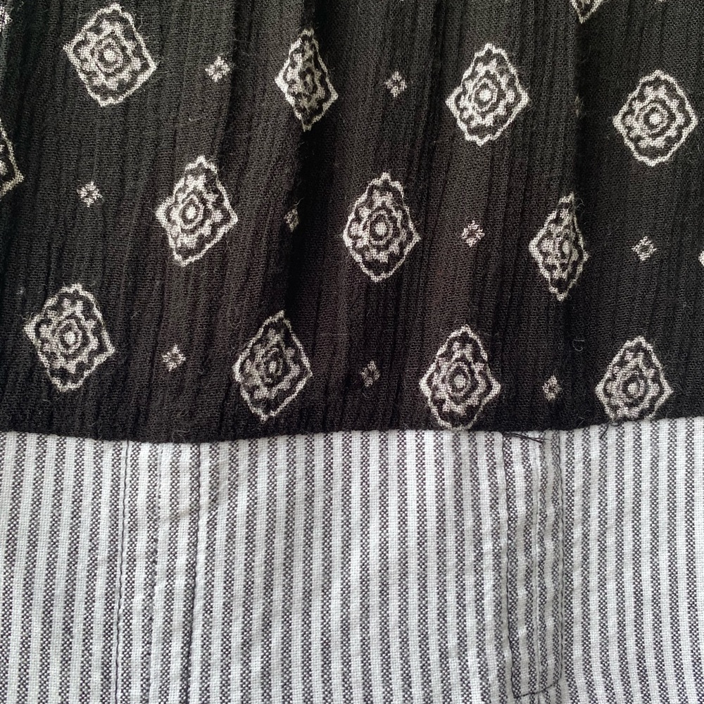 Intro Short Sleeve Blouse With Button & Collar, M - image 7